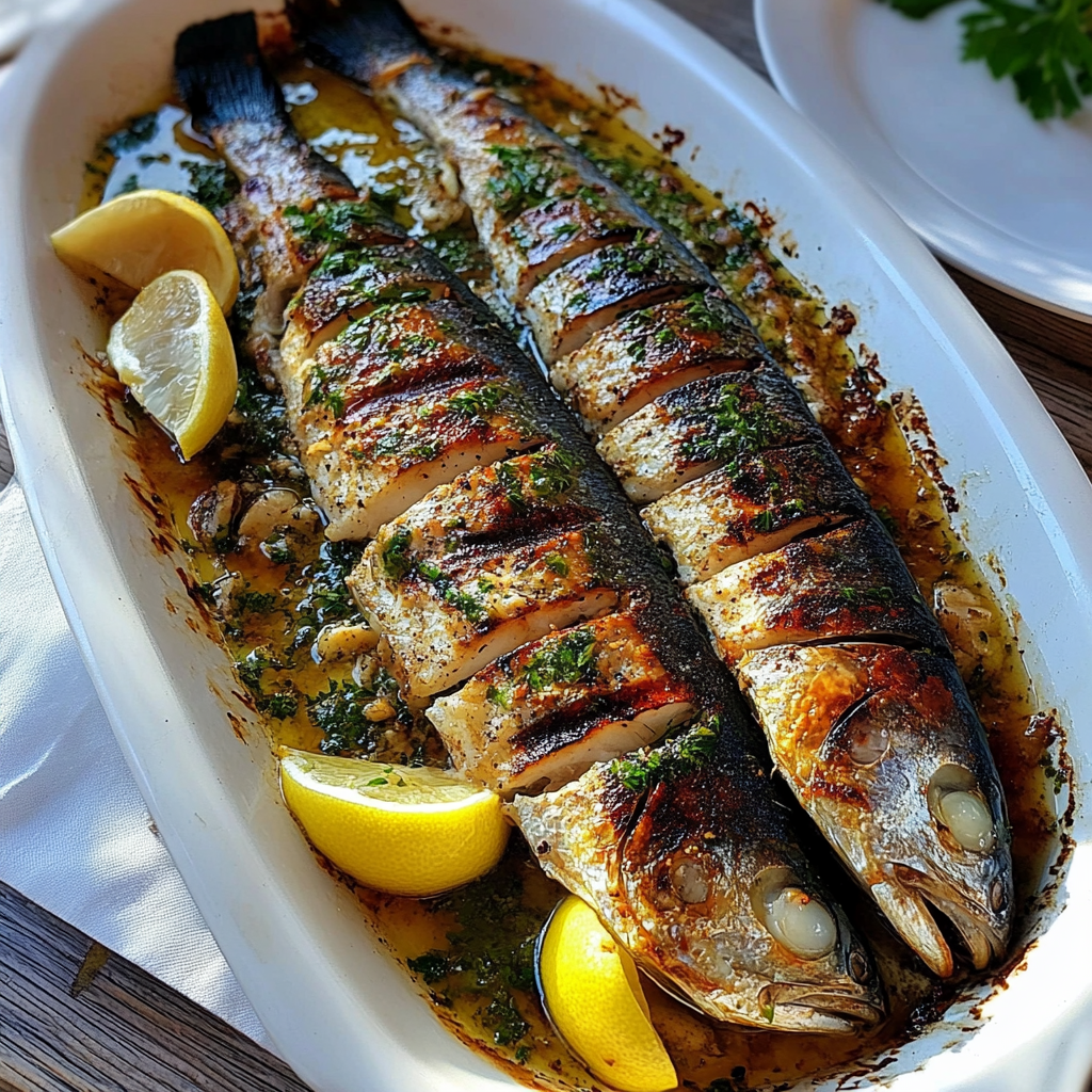 Greek Style Grilled Fish